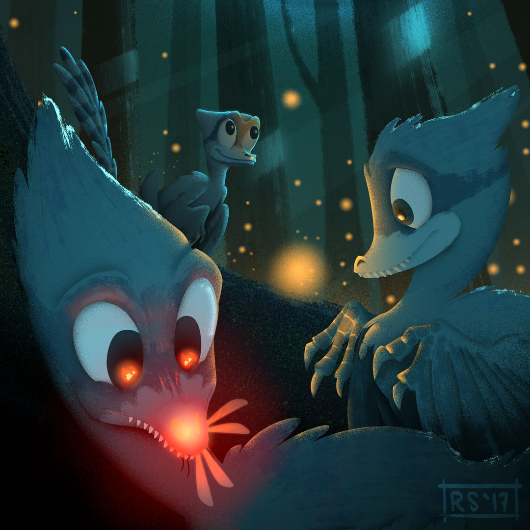 Baby Velociraptors! | Richard Silvius